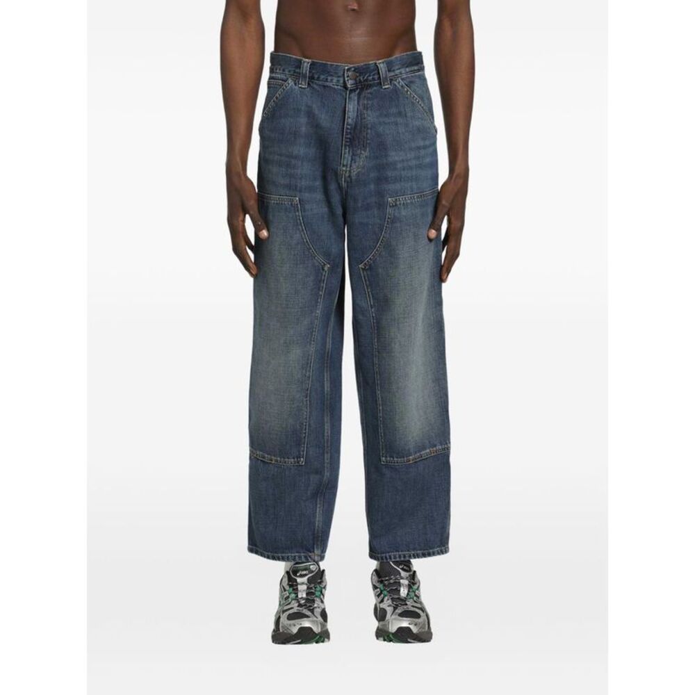 Carhartt Wip Double Knee Cotton Trousers